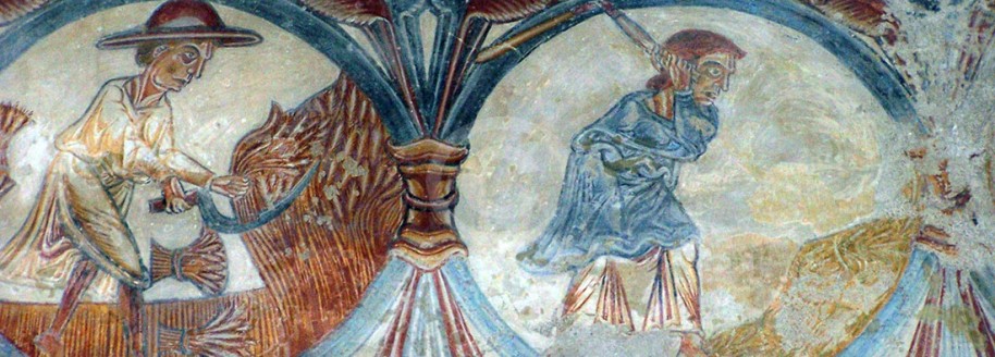 Fresques de l'église du vieux Pouzauges - Pouzauges - Vendée